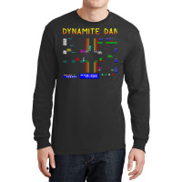 Mod7 Arcade Dynamite Dan Video Game 80s Long Sleeve Shirts | Artistshot