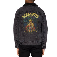 Nam1975 Back To The Nightmare 1990 Boy Unisex Sherpa-lined Denim Jacket | Artistshot