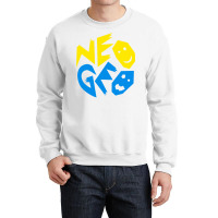 Neo Geo Retro Video Game Console Stars Crewneck Sweatshirt | Artistshot