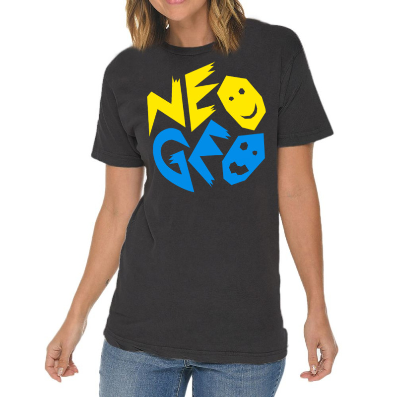 Neo Geo Retro Video Game Console Stars Vintage T-Shirt by wsletiguuri | Artistshot