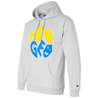 Neo Geo Retro Video Game Console Stars Champion Hoodie | Artistshot