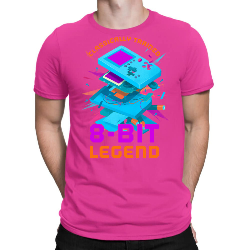 Retro Gamer 8bit Legend Handheld Stars T-Shirt by peemotchalwe4 | Artistshot