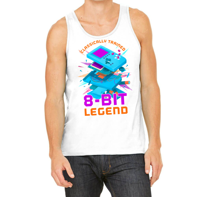 Retro Gamer 8bit Legend Handheld Stars Tank Top by peemotchalwe4 | Artistshot