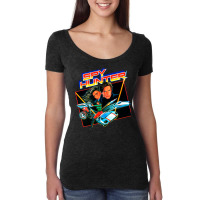 Mod1 Arcade Spy Hunter Video Game Love Women's Triblend Scoop T-shirt | Artistshot