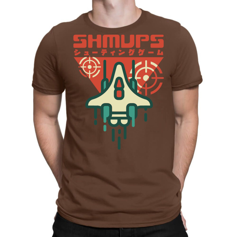 Shmup Shoot Em Up Games Japanese Retro Aesthetic Gamer T-shirt | Artistshot