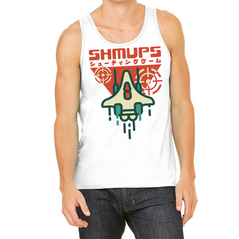 Shmup Shoot Em Up Games Japanese Retro Aesthetic Gamer Tank Top | Artistshot