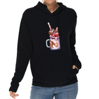 Chocolate Strawberry Milkshake,chocolate Strawberry Overshake Lightweight Hoodie | Artistshot