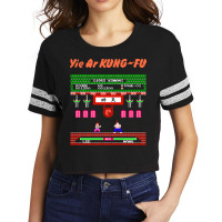 Mod2 Arcade Yie Ar Kungfu Video Game Nature Scorecard Crop Tee | Artistshot