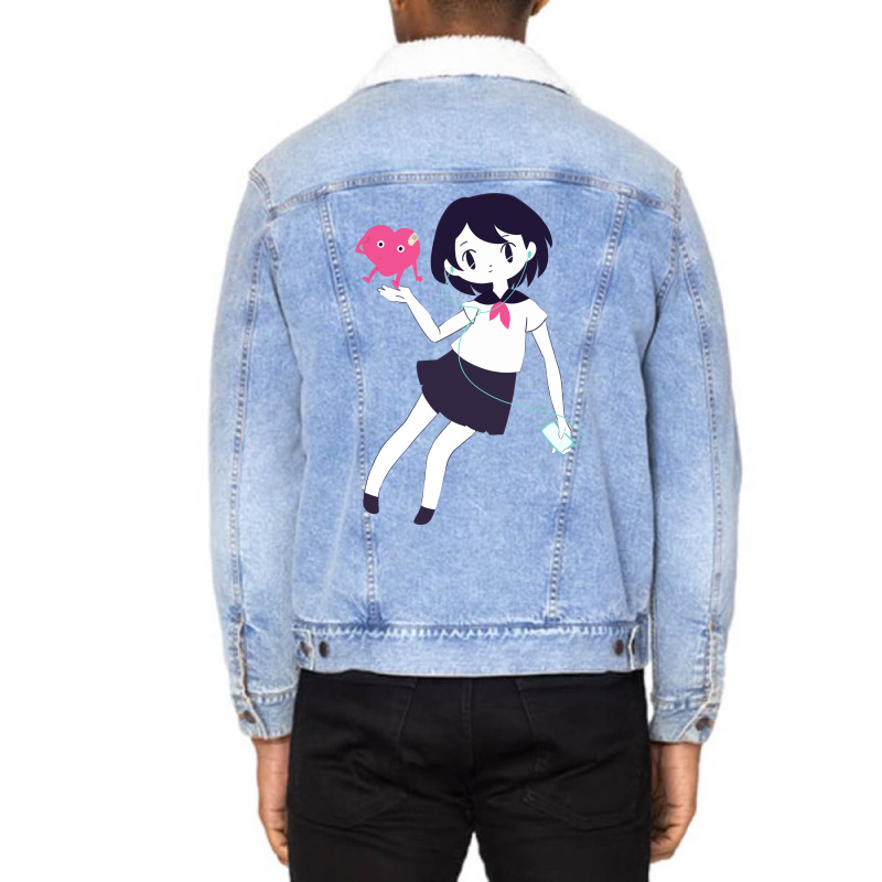 Silly Love Vintage Unisex Sherpa-Lined Denim Jacket by dabranxamyl | Artistshot