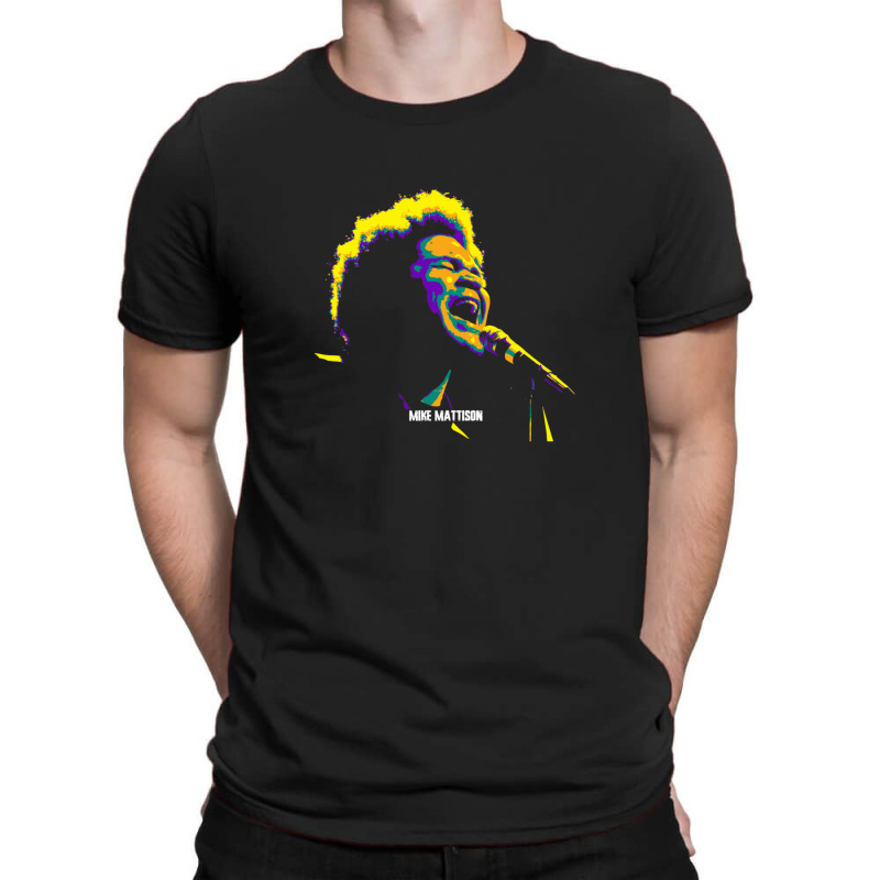 Mike Mattison American Musician And Vocalist T-shirt | Artistshot