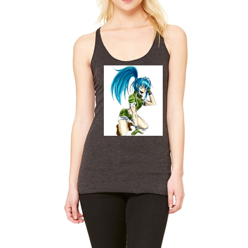 Leona Heidern In King Of Fighters Boy Racerback Tank by ptacekmutaka0 | Artistshot