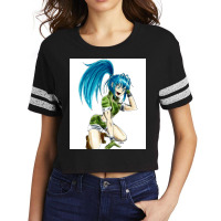 Leona Heidern In King Of Fighters Boy Scorecard Crop Tee | Artistshot