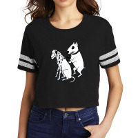 Dalmatian Dog, Tattoo Scorecard Crop Tee | Artistshot