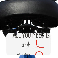 All You Need Is Love Equations Bicycle License Plate | Artistshot