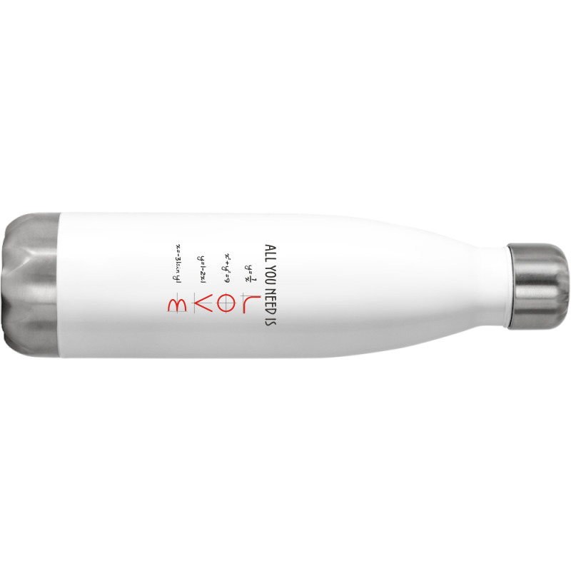 All You Need Is Love Equations Stainless Steel Water Bottle | Artistshot