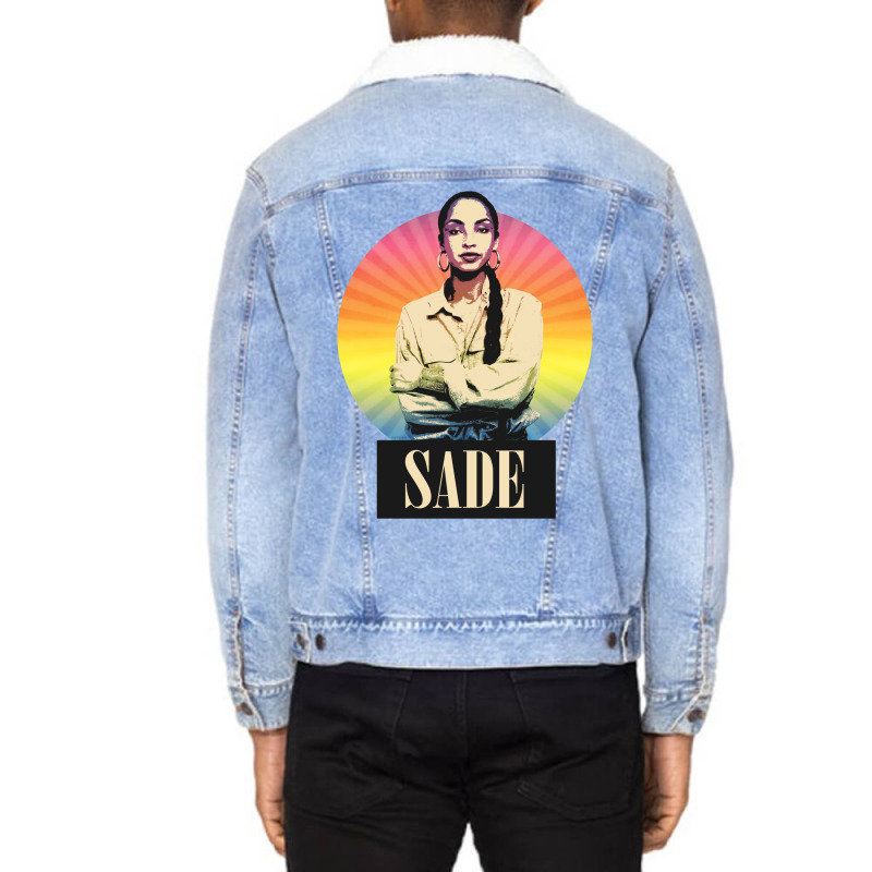 Sade 80s Sophisti Pop Music Unisex Sherpa-Lined Denim Jacket by roziercompe1 | Artistshot