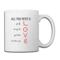 All You Need Is Love Equations Coffee Mug | Artistshot