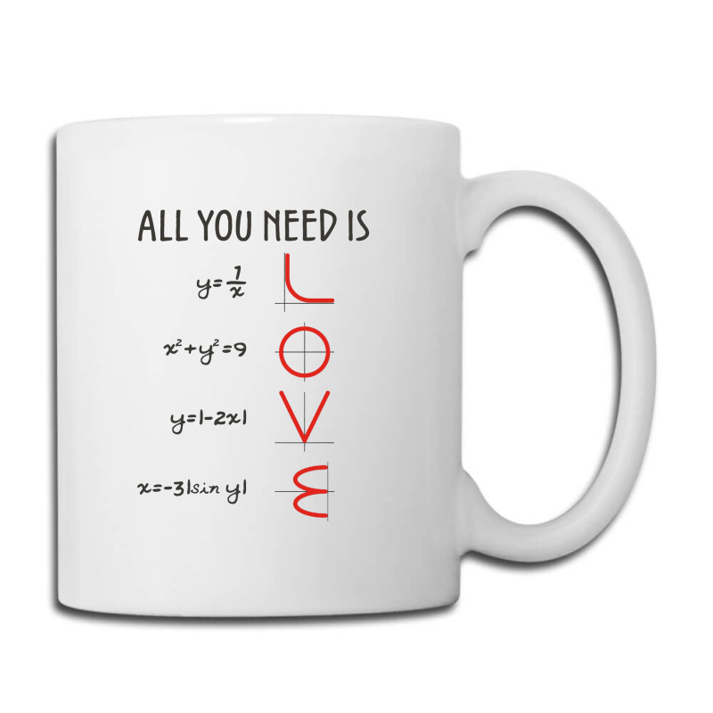 All You Need Is Love Equations Coffee Mug | Artistshot