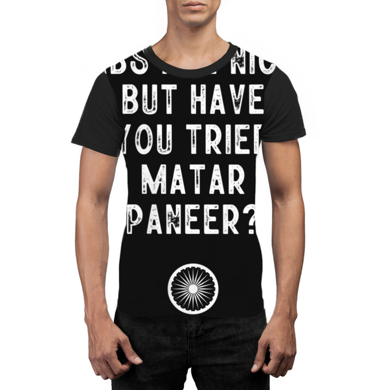 Womens Indian Food Matar Paneer Lover Desi Street Food Chef V-neck Graphic T-shirt by tiennguyen | Artistshot