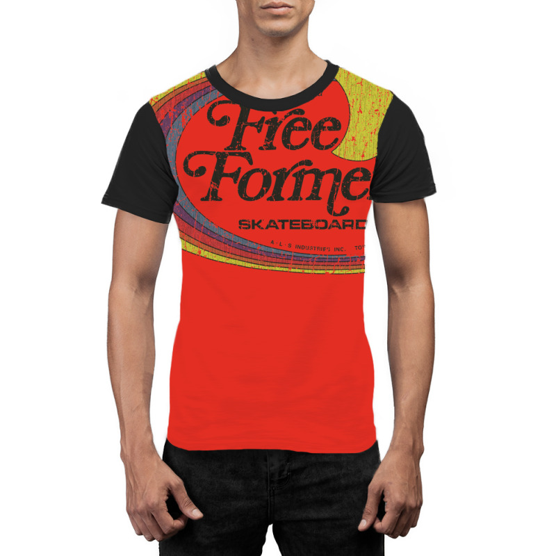 California Free Former Skateboard Graphic T-shirt | Artistshot