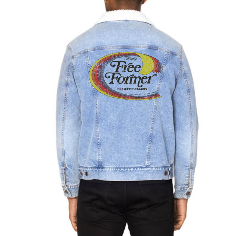 California Free Former Skateboard Unisex Sherpa-lined Denim Jacket | Artistshot