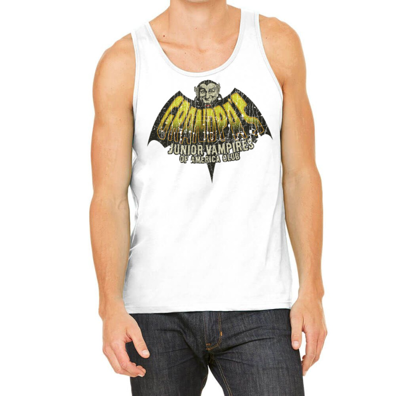 Grandpa's Junior Vampires Of America Club Tank Top | Artistshot