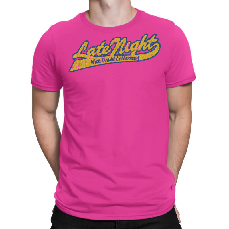 Late Night David Letterman T-Shirt by aveigaolinec | Artistshot