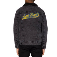 Late Night David Letterman Unisex Sherpa-lined Denim Jacket | Artistshot