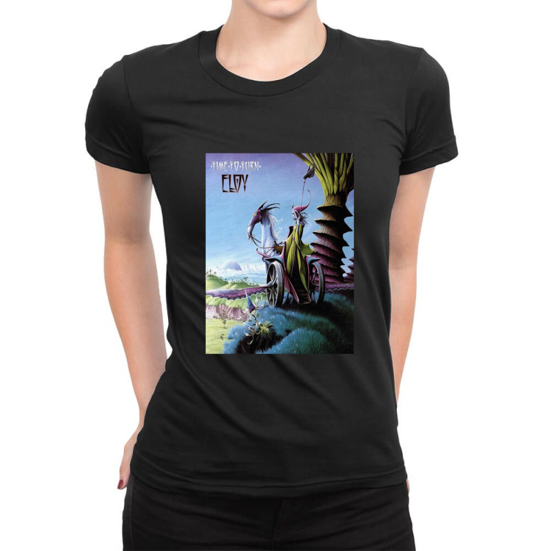 Time To Return Ladies Fitted T-Shirt by JasonJoplin | Artistshot