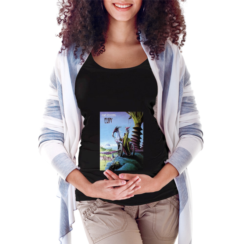 Time To Return Maternity Scoop Neck T-shirt by JasonJoplin | Artistshot