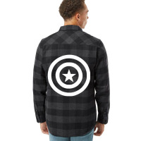 Capitan America Sticker Vinyl Decal Flannel Shirt | Artistshot