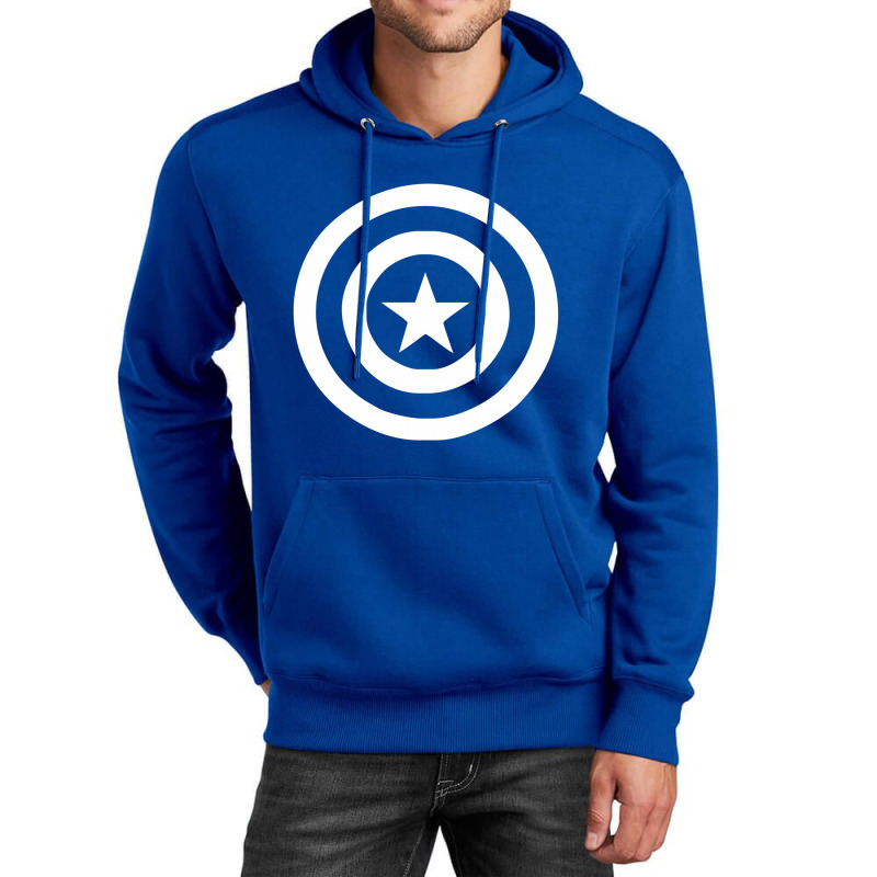 Capitan America Sticker Vinyl Decal Unisex Hoodie | Artistshot