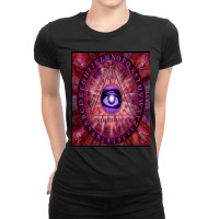 Triangle Of Art Necronomicon Divination Board Ladies Fitted T-shirt | Artistshot