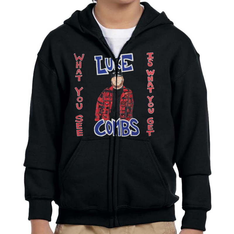 Biasa Aja Youth Zipper Hoodie by aryburrow3 | Artistshot