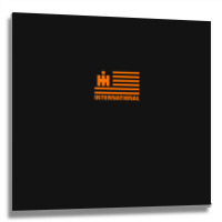 Very Appealing Flag Identity Harvester International Metal Print Square | Artistshot