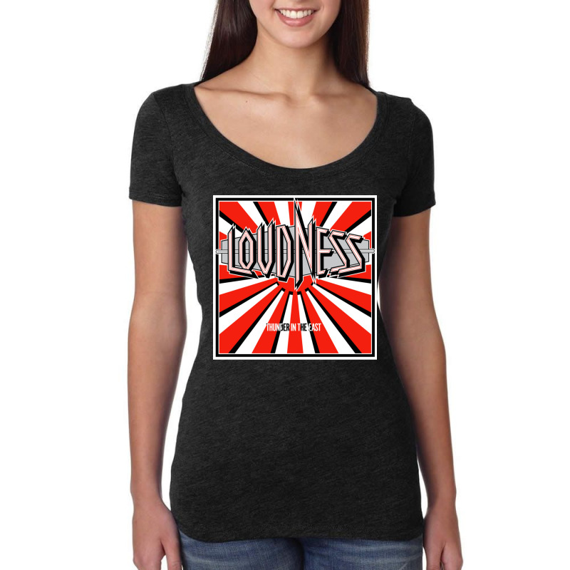 Thunder In The East Loudness Women's Triblend Scoop T-shirt by JohnLoechler | Artistshot