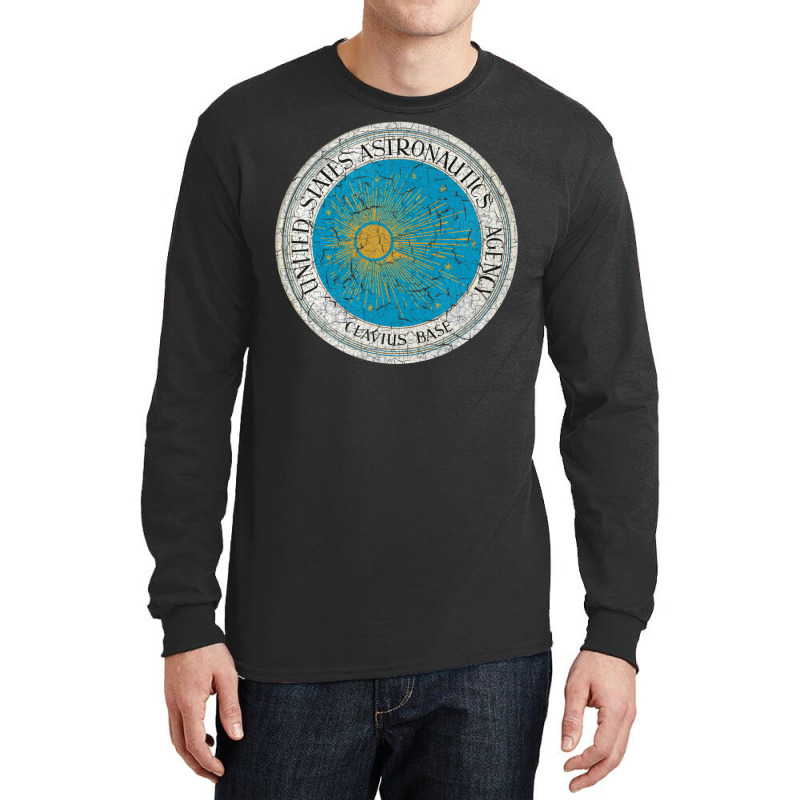 United State Astronautics Agency (2001) Long Sleeve Shirts by mopolbikouen | Artistshot