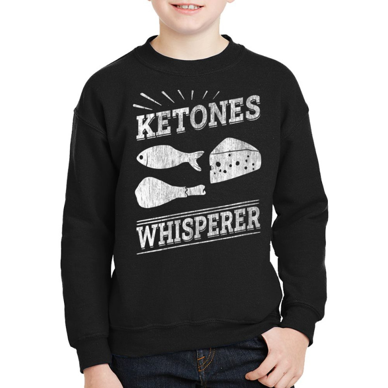 Womens Keto Diet Food Ketogenic Ketones Ketosis V-neck Youth Sweatshirt | Artistshot