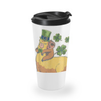 Funny Irish Sloth Llama Shamrock St Patricks Day Animal Love T Shirt Travel Mug | Artistshot