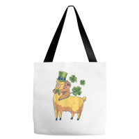 Funny Irish Sloth Llama Shamrock St Patricks Day Animal Love T Shirt Tote Bags | Artistshot