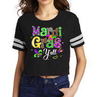 Happy Mardi Gras Y'all Party Parade New Orleans 2023 T Shirt Scorecard Crop Tee | Artistshot