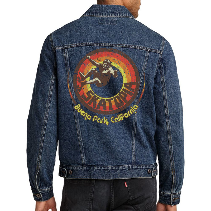 Skatopia '77 Men Denim Jacket by roziercompe1 | Artistshot