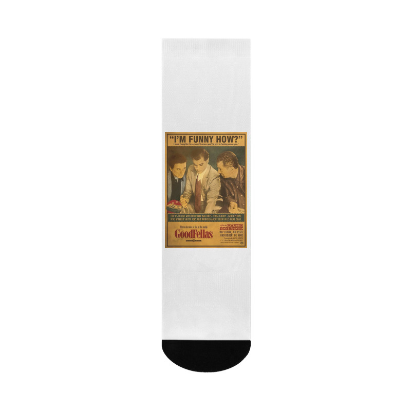 Goodfellas Poster Crew Socks | Artistshot