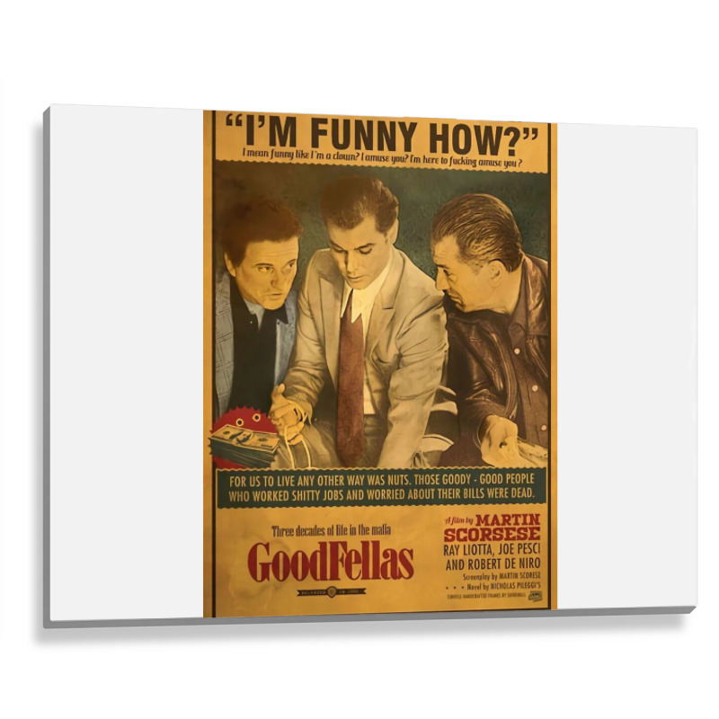 Goodfellas Poster Metal Print Horizontal | Artistshot