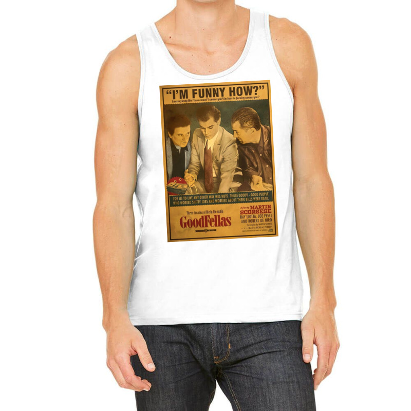 Goodfellas Poster Tank Top | Artistshot