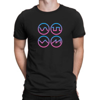 Synth Waveform Synthesizer T-shirt | Artistshot