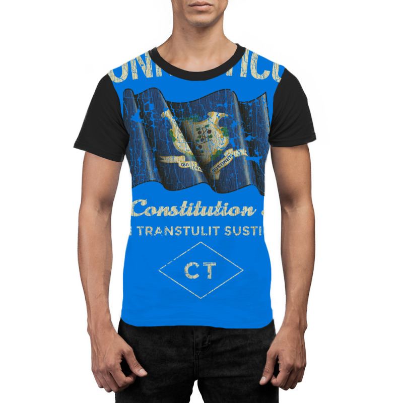 Connecticut 1788 Graphic T-shirt | Artistshot