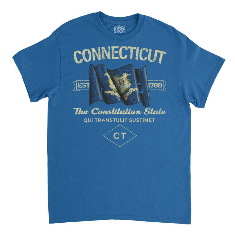 Connecticut 1788 Classic T-shirt | Artistshot