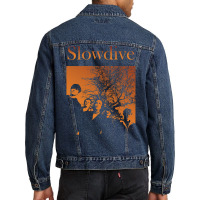 Slowdive Indie Rock Men Denim Jacket | Artistshot