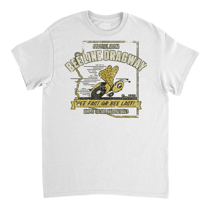 Bee Line Dragway Vintage Arizona Drag Racing Classic T-shirt by sfangamaruc | Artistshot